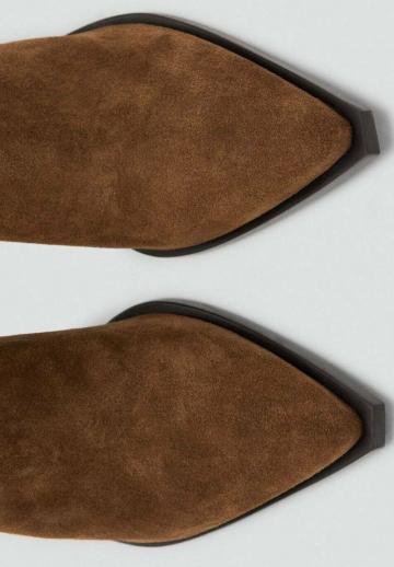 Полусапожки на высоком каблуке