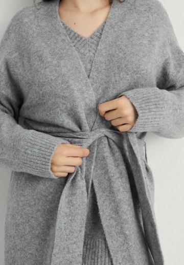 Длинный кардиган