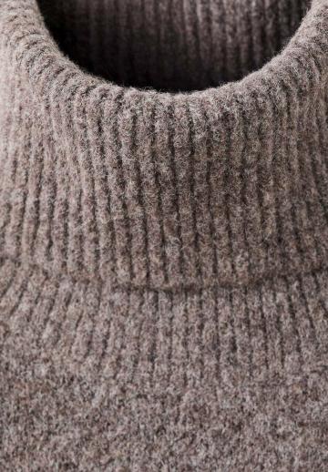 Вязаное платье