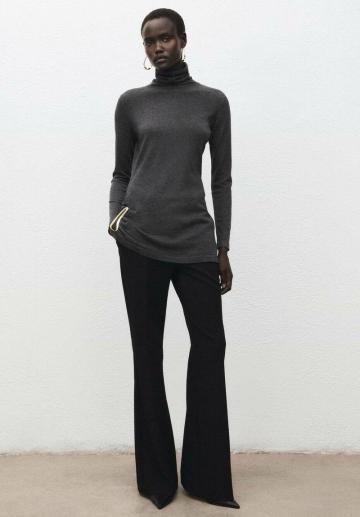 Длинный пуловер