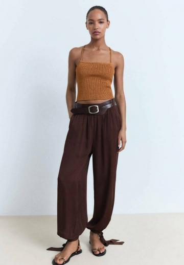 Топ на бретельках