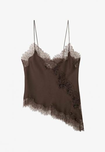 Топ на бретельках