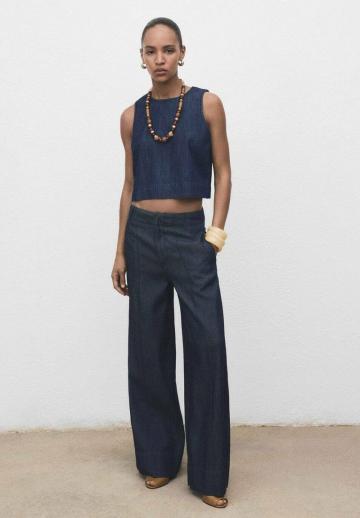 Джинсовая блузка