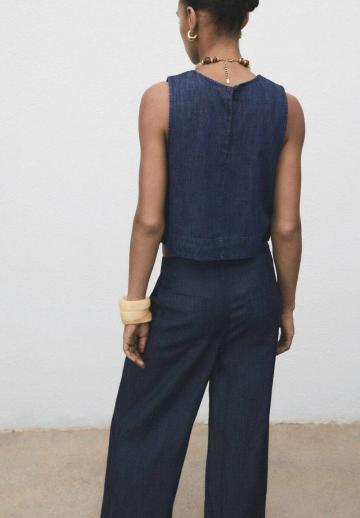 Джинсовая блузка