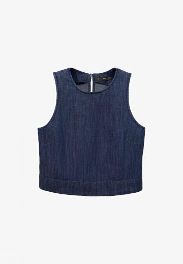 Джинсовая блузка