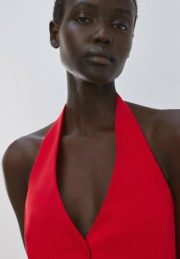 Блузка без рукавов