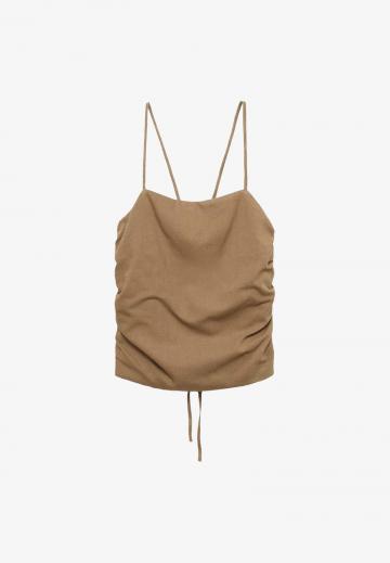 Топ на бретельках