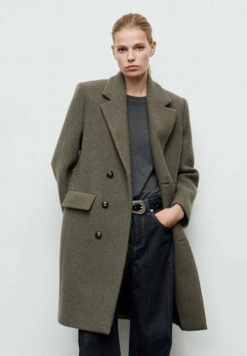 Шерстяное пальто