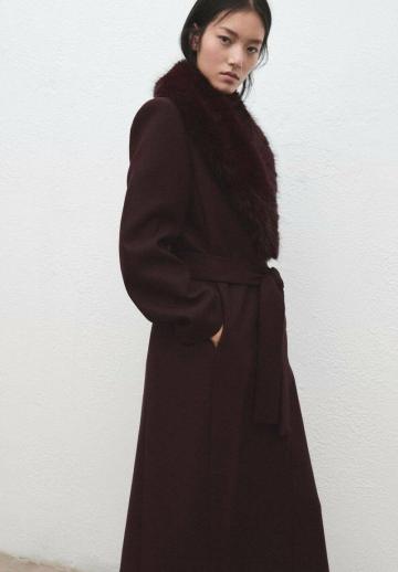 Шерстяное пальто