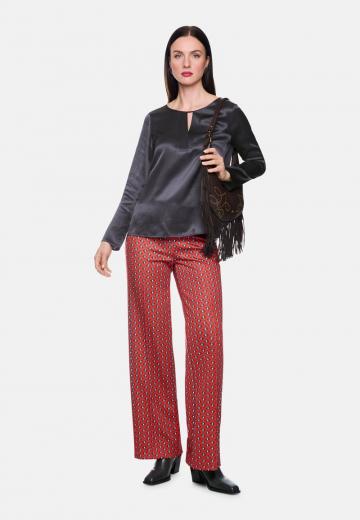 Шелковая блузка