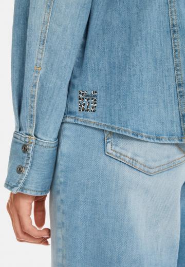 Джинсовая блузка