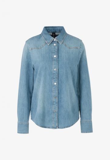 Джинсовая блузка