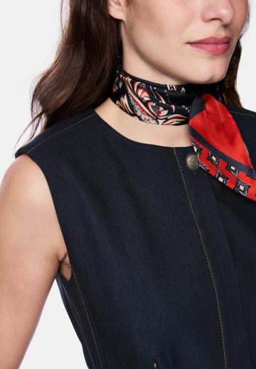 Джинсовое платье