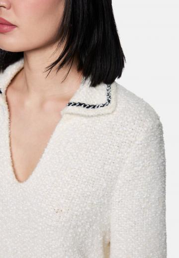 Пуловер с рукавом три четверти