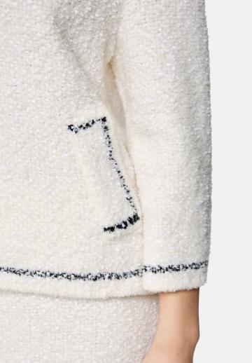 Пуловер с рукавом три четверти