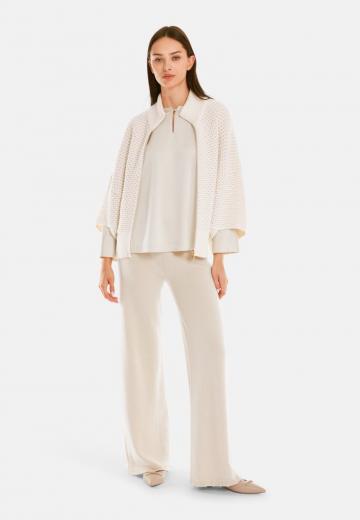 Вязаный жилет