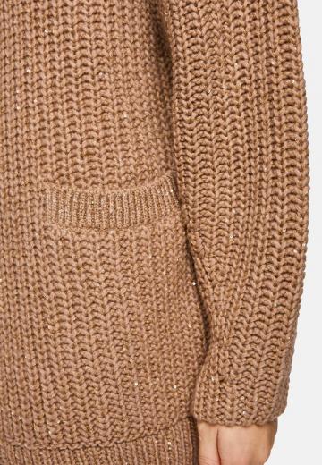 Длинный жилет