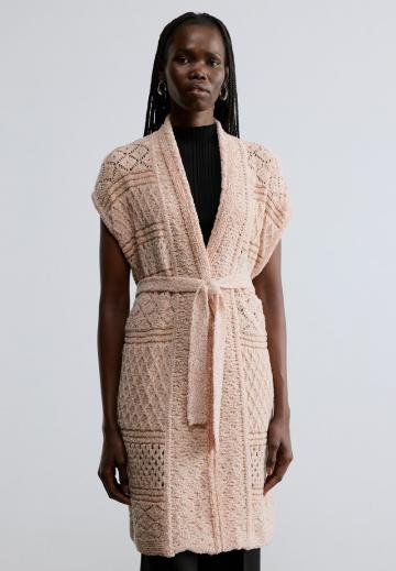 Длинный кардиган
