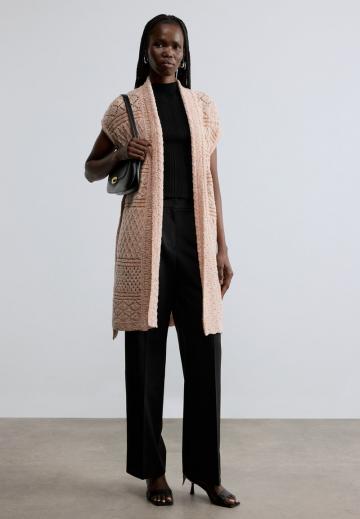Длинный кардиган