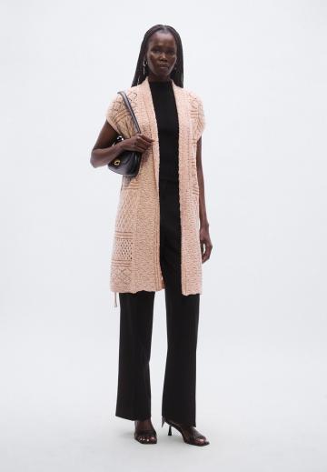 Длинный кардиган