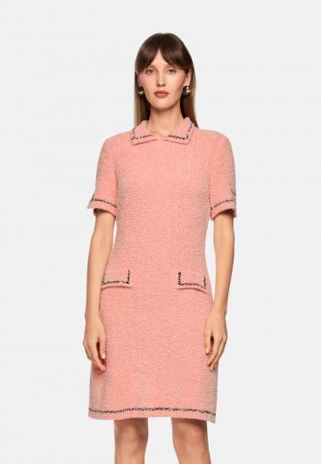 Вязаное платье