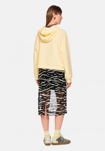 Пуловер с капюшоном