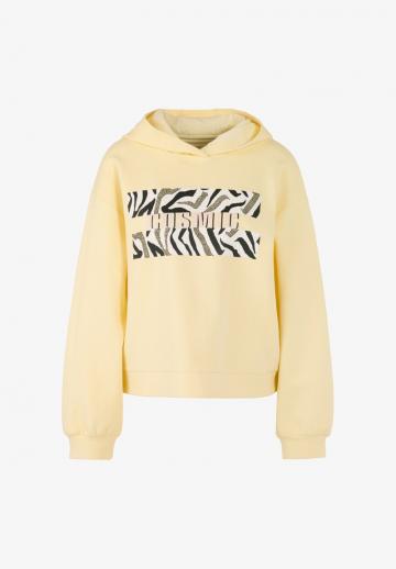 Пуловер с капюшоном