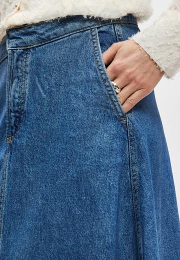 Джинсовая юбка