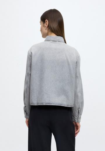 Джинсовая блузка