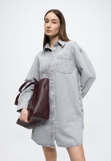 Джинсовое платье