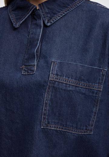 Джинсовая блузка