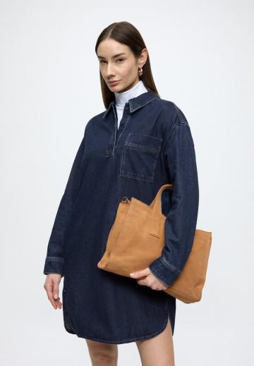 Джинсовое платье