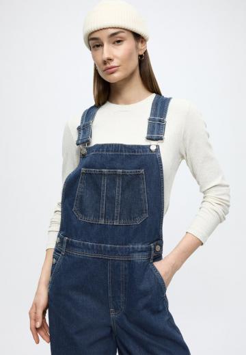 Джинсовый комбинезон