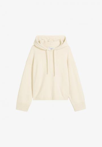 Пуловер с капюшоном