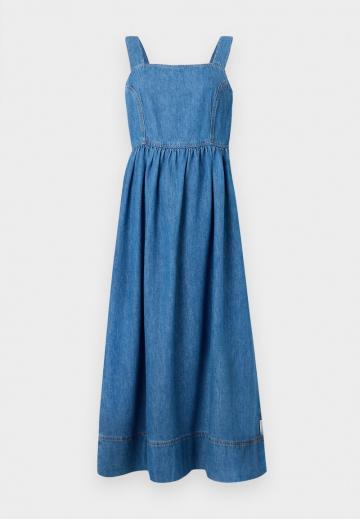 Джинсовое платье