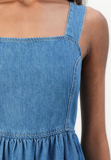 Джинсовое платье