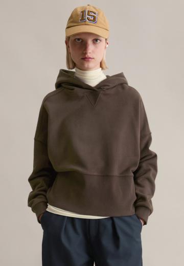 Пуловер с капюшоном