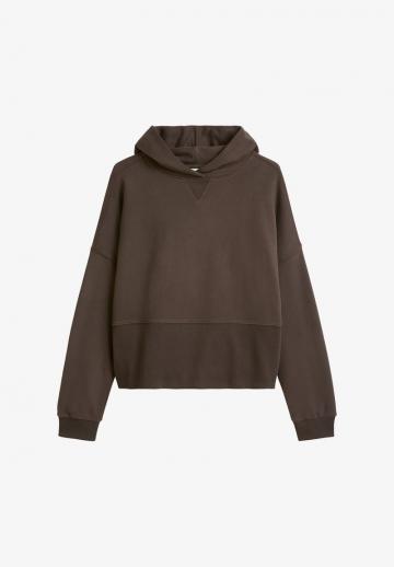 Пуловер с капюшоном