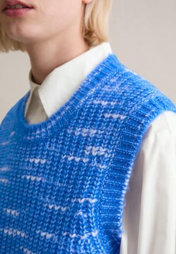 Пуловер без рукавов