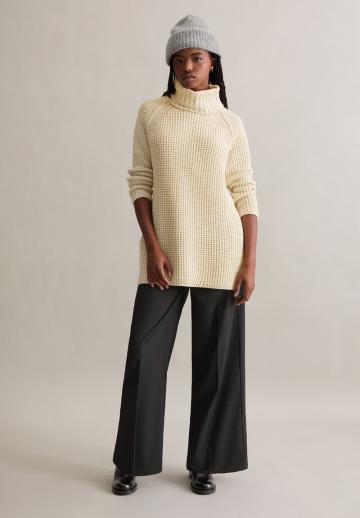 Длинный пуловер