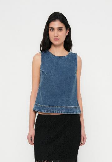 Джинсовая блузка