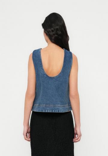 Джинсовая блузка