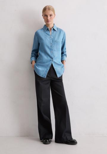 Джинсовая блузка
