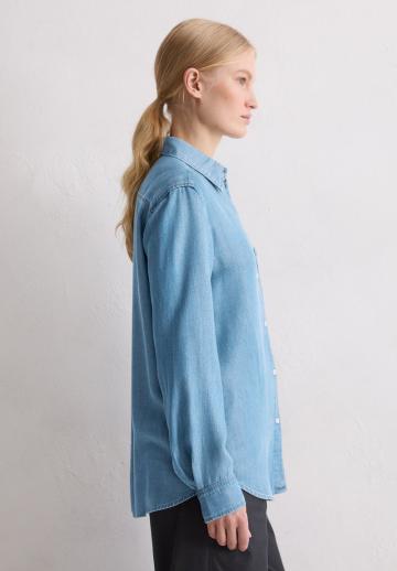 Джинсовая блузка