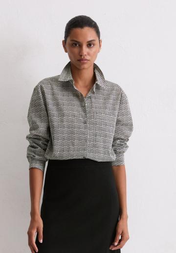 Длинная блузка