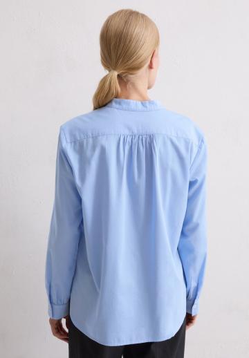 Атласная блузка