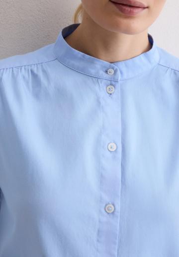 Атласная блузка