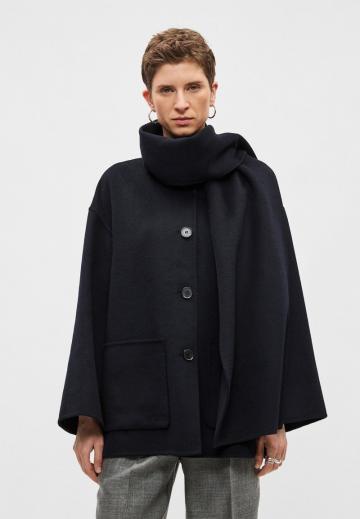 Шерстяное пальто