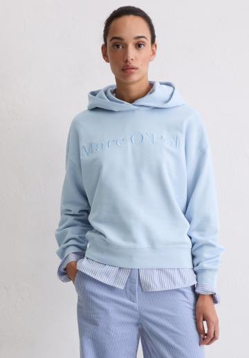 Пуловер с капюшоном