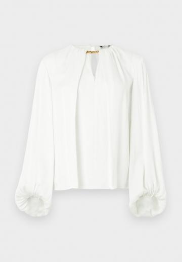Атласная блузка